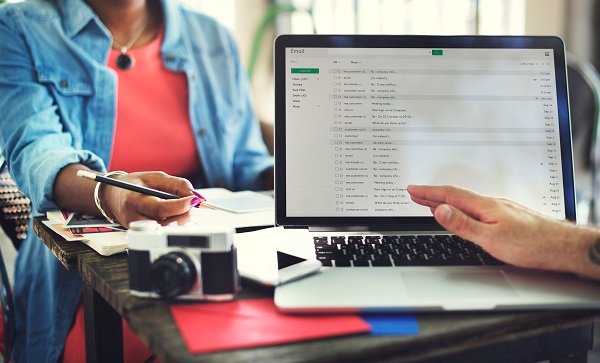 People Teamwork Laptop Technology Working Email Concept Email Marketing Best Practices: How to Increase Engagement and Sales