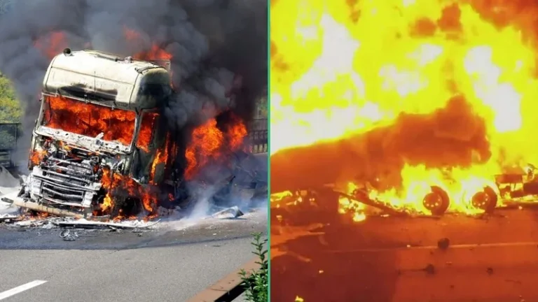 Clinton Normandie Accident: Inferno on Route 3