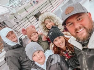 Quintin Conway with his wife Lori Conway Son Fisher and Daughters Kale, Ella, and Lilly