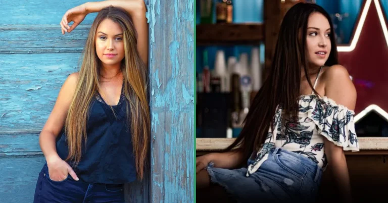 Alexandra Kay smiling on stage during a live country music performance, representing her rising success and Alexandra Kay Net Worth journey.